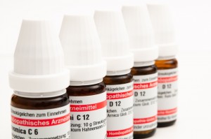 Homöopathika mit Potenz (= Verdünnungs-)Angabe